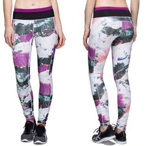 Lululemon Womens‎ 8 Leggings Speed Tight III Full-On Luxtreme Ruched Athleisure